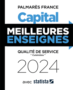 Palmarès France Capital 2024, Meilleures Enseignes Qualité de service cuisinistes avec Statista